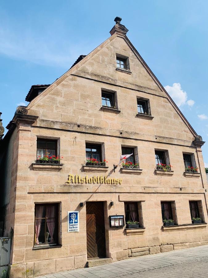 Altstadtpension Zirndorf Eksteriør bilde