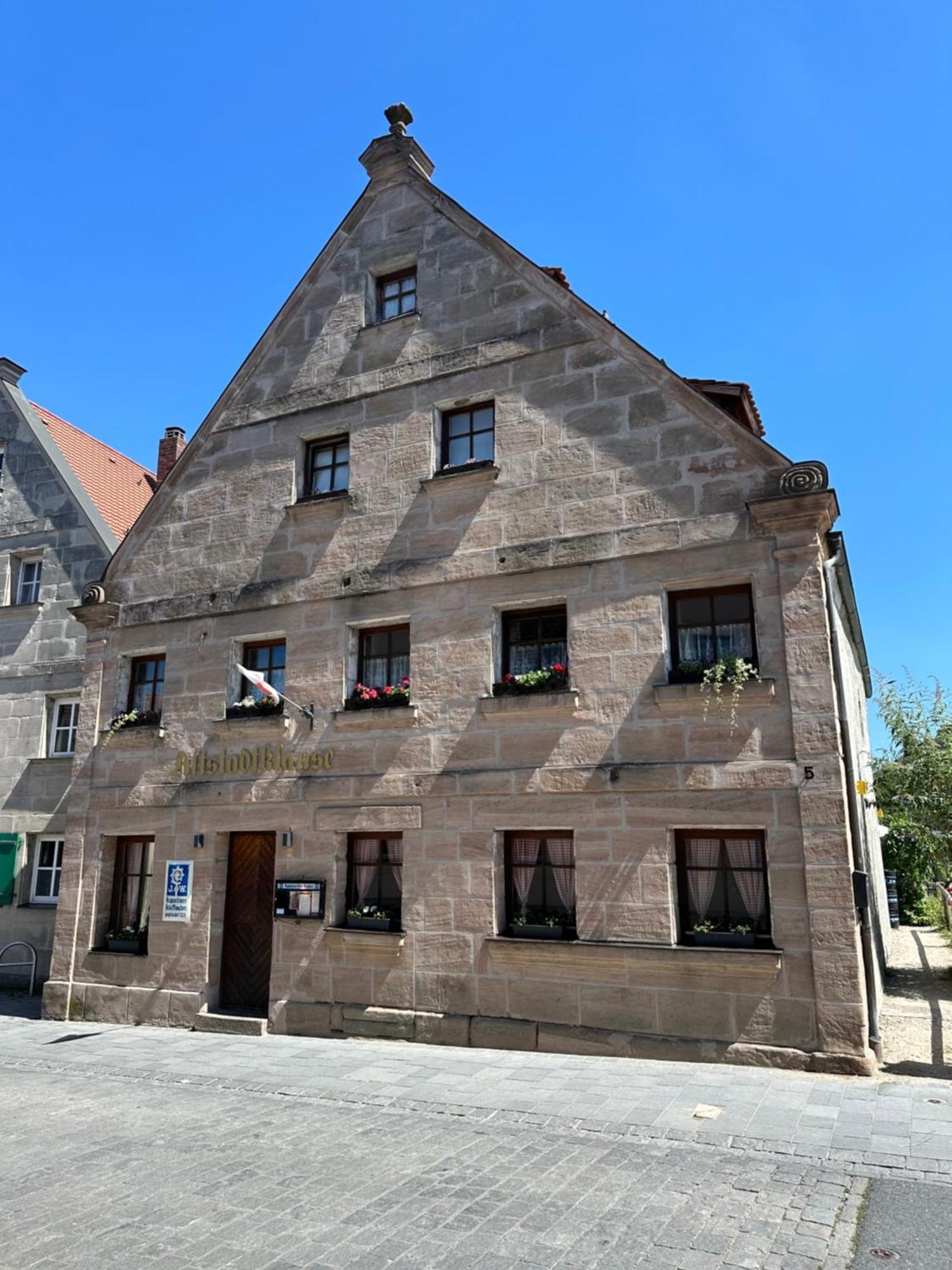 Altstadtpension Zirndorf Eksteriør bilde